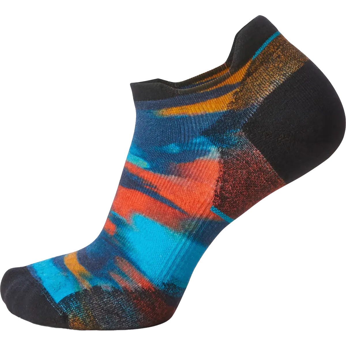 Women's Run Brushed Print Low Ankle Socks
